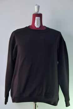 Black Crew Neck Sweatshirt