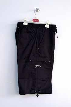 Black Utility Cargo Pants