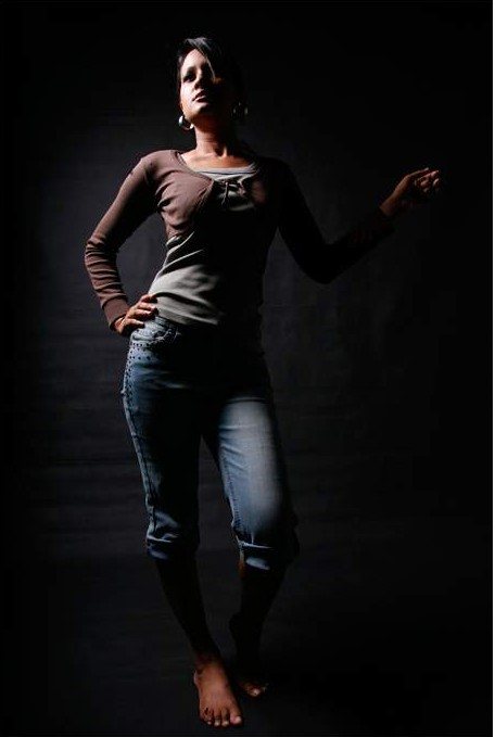 Brown Ruched Long Sleeve Top