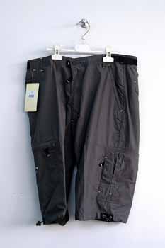 Charcoal Utility Cargo Pants