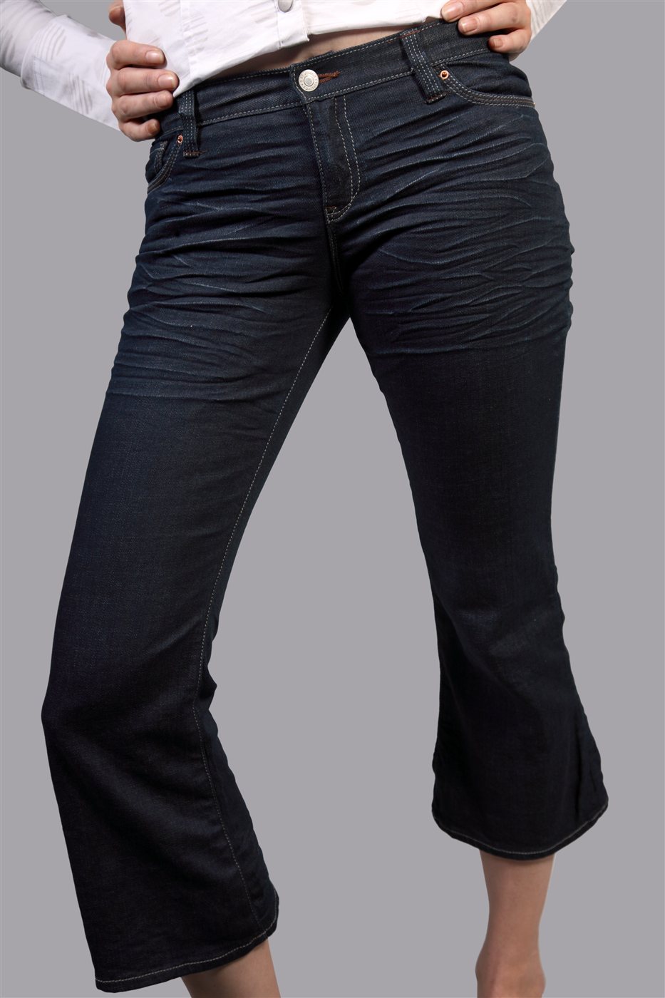 Dark Wash Flared Jeans