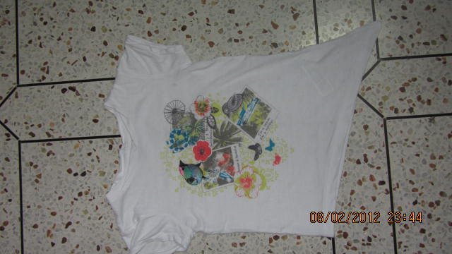 Girls Floral Bird Graphic Tee