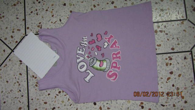 Girls Love In Spray Tank