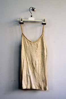 Gold Satin Camisole Top