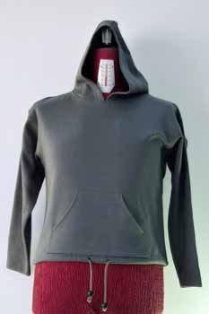 Gray Pullover Hoodie