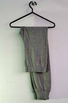 Grey Knit Jogger Pants