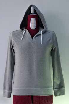 Grey Pullover Hoodie
