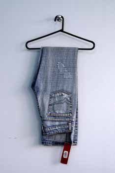 Light Wash Distressed Jeans