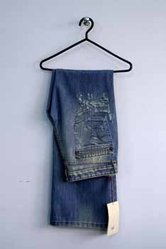 Medium Wash Straight Jeans