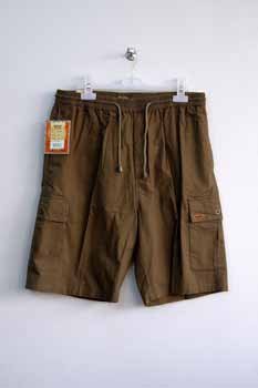 Olive Cargo Shorts