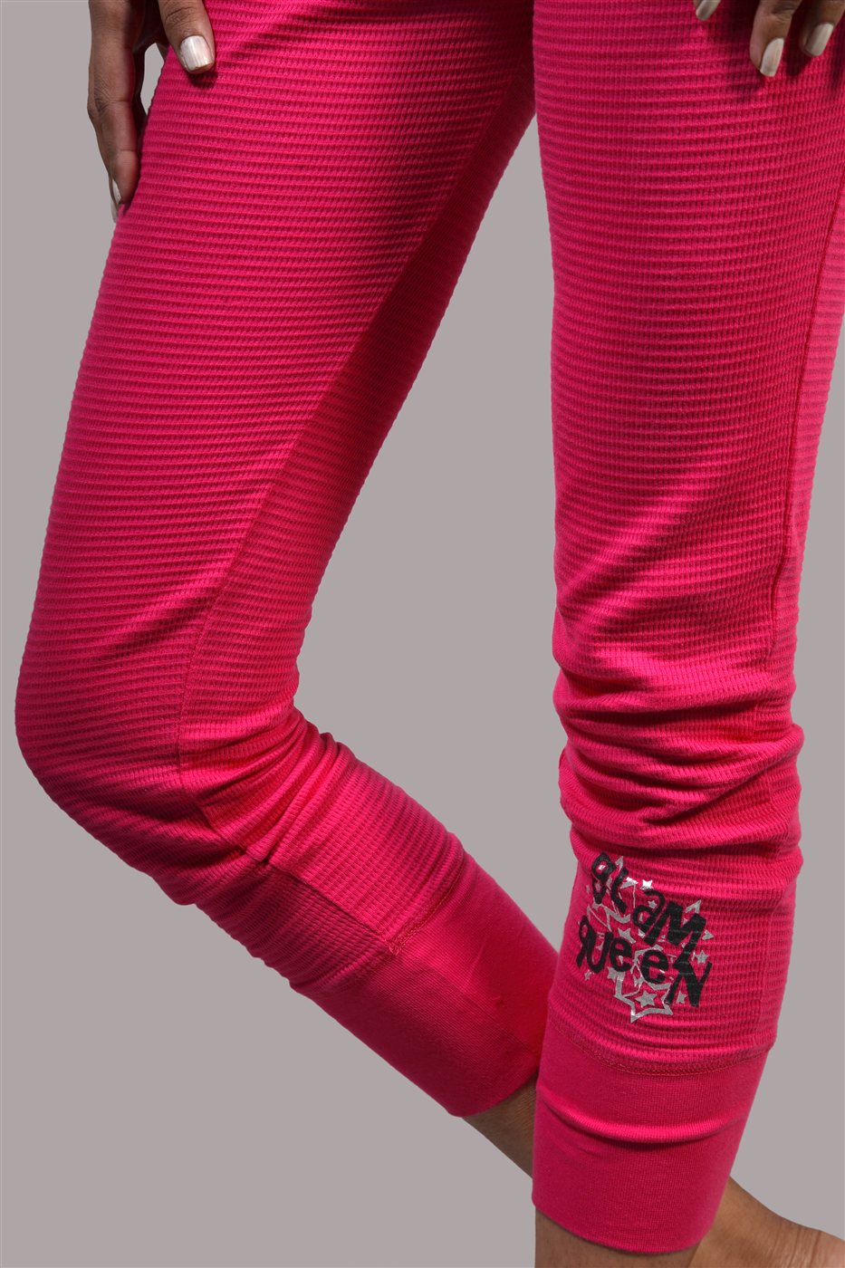 Pink Glam Queen Thermal Pants