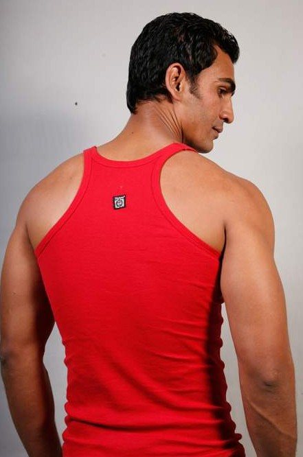 Red Racerback Tank Top
