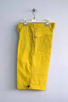Yellow Cargo Shorts