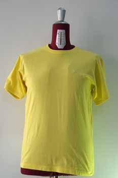 Yellow Crew Neck Tee